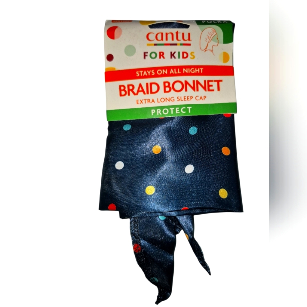 Protect Your Kid's Hair with This Cantu Braid Bonnet (Extra Long)